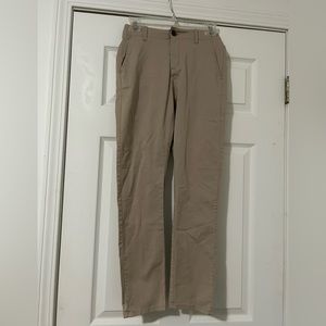 H&M Khaki pants tag on